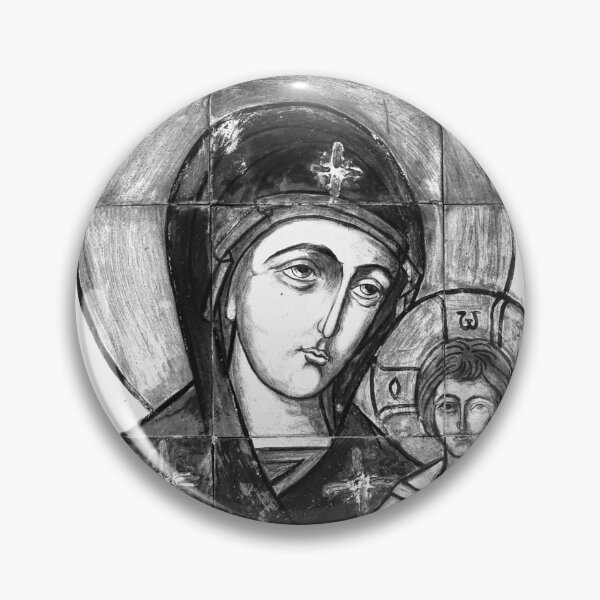 Item preview, the old orthodox icon, photo black and white inspirations designed and sold by Gabi.Media.