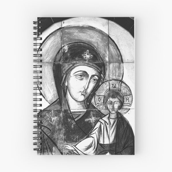 Item preview, the old orthodox icon, photo black and white inspirations designed and sold by Gabi.Media.