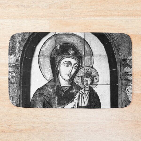 Item preview, the old orthodox icon, photo black and white inspirations designed and sold by Gabi.Media.