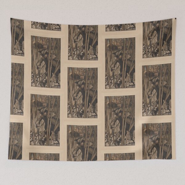 Item preview,  Arthur Rackham    Gulliver’s travels. Gulliver is struck with fear   designed and sold by TeeARTHY.