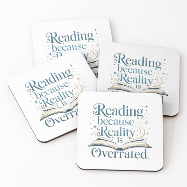 Item preview, Reading: because reality is overrated designed and sold by MagicWander.