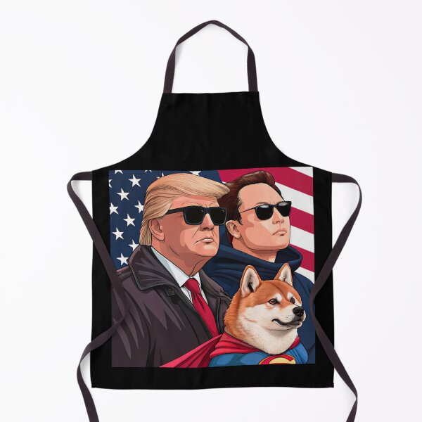 Item preview, DOGE Donald Trump Elon Musk Shiba Inu designed and sold by plushism.