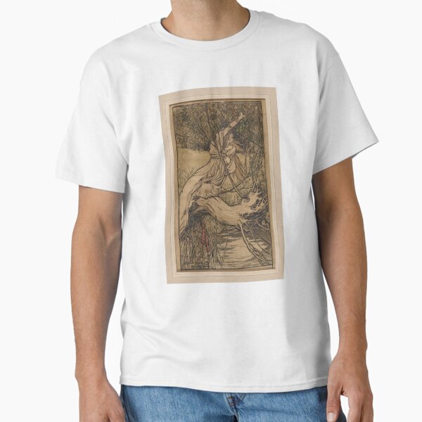 Item preview,  Arthur Rackham   Ophelia; from Rackham’s Illustrations to Lamb’s Tales from Shakespeare  Hamlet  designed and sold by TeeARTHY.
