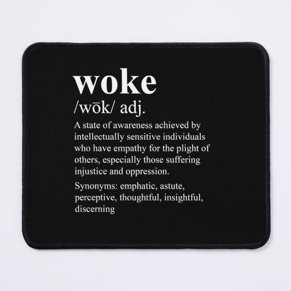 Item preview, Woke Definition Progressive Activist designed and sold by The Junto Shop.