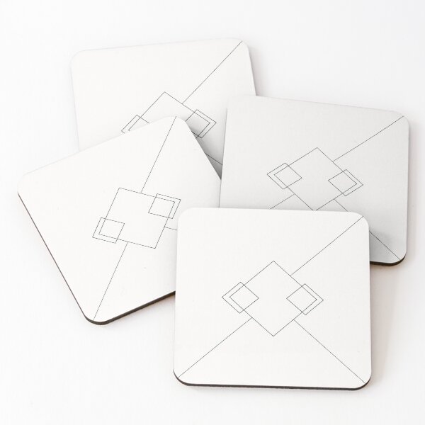 Item preview, Minimalist Abstract Geometric Art | Modern Aesthetic Wall Decor designed and sold by The-Library.