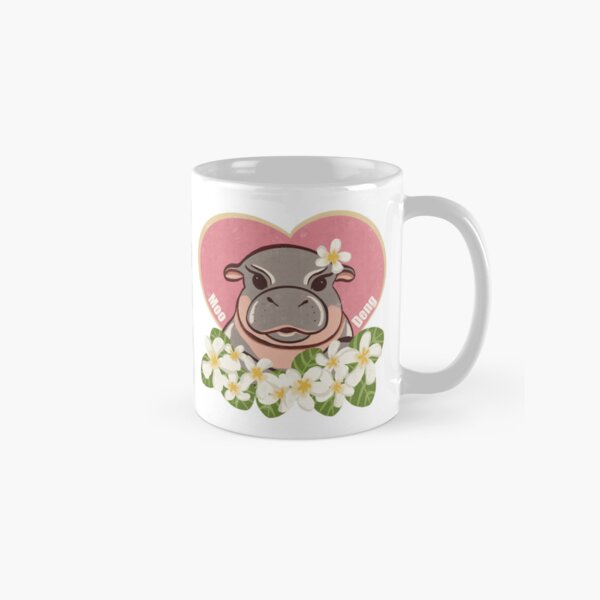 Aperçu de l'œuvre Moo Deng mignonne petite étoile hippopotame créée et vendue par Nininchen.
