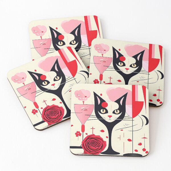 Item preview, Cat angel among roses. designed and sold by Natalia-Vlad.