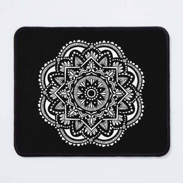 Item preview, Black and White Mandala designed and sold by Julie Erin Designs.
