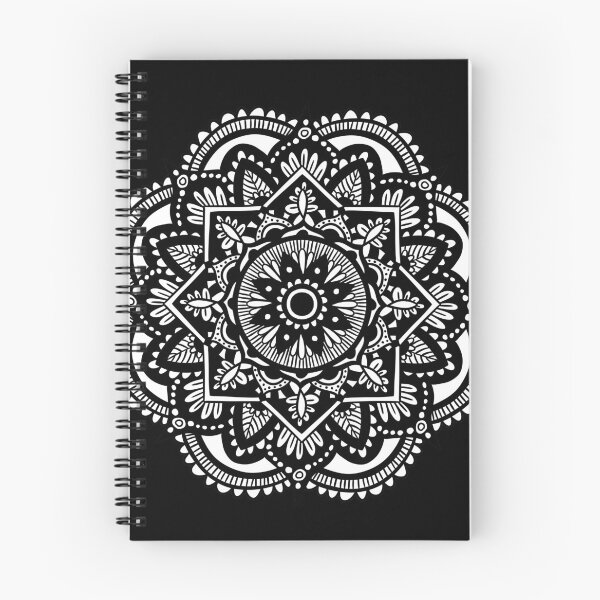 Item preview, Black and White Mandala designed and sold by Julie Erin Designs.