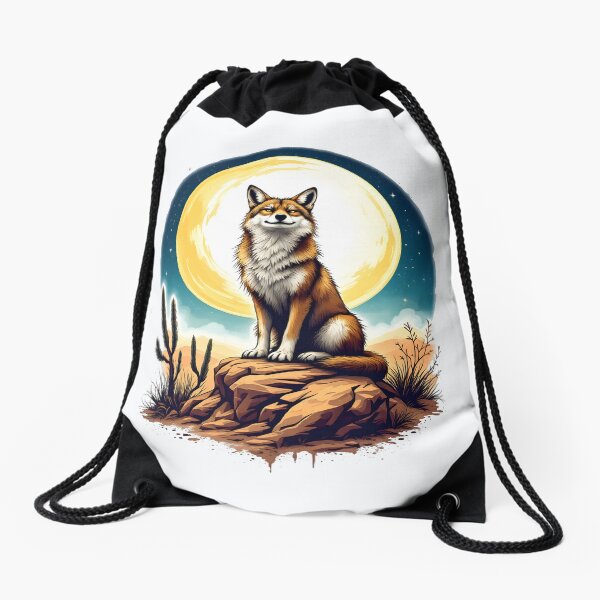 Item preview, Spirit Animal Coyote – Trickster, Adaptability & Humor designed and sold by Jollys-ArtShop.