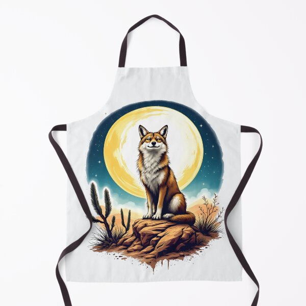 Artikelvorschau, Krafttier Kojote – Trickser, Anpassungsfähigkeit und Humor entworfen und verkauft von Jollys-ArtShop.
