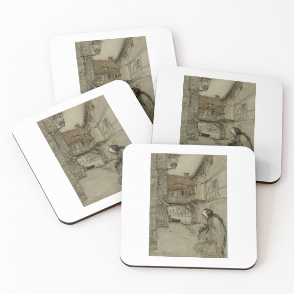 Item preview,  Arthur Rackham  There was an Old Woman Who Lived in a Village designed and sold by TeeARTHY.