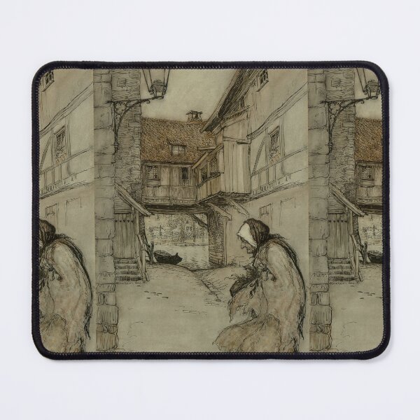 Item preview, Arthur Rackham There was an Old Woman Who Lived in a Village designed and sold by TeeARTHY.