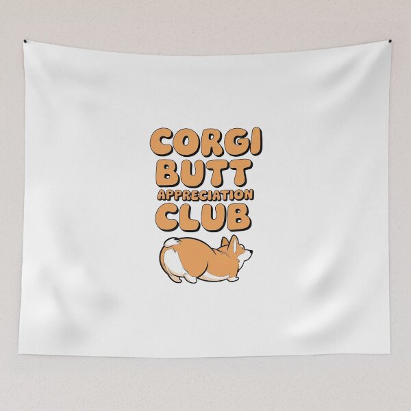 Item preview, Corgi butt appreciation club designed and sold by MagicWander.