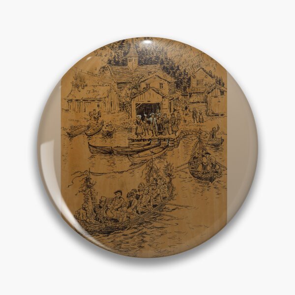 Item preview,   As Pretty a Boat-Procession Arthur Rackham    designed and sold by TeeARTHY.