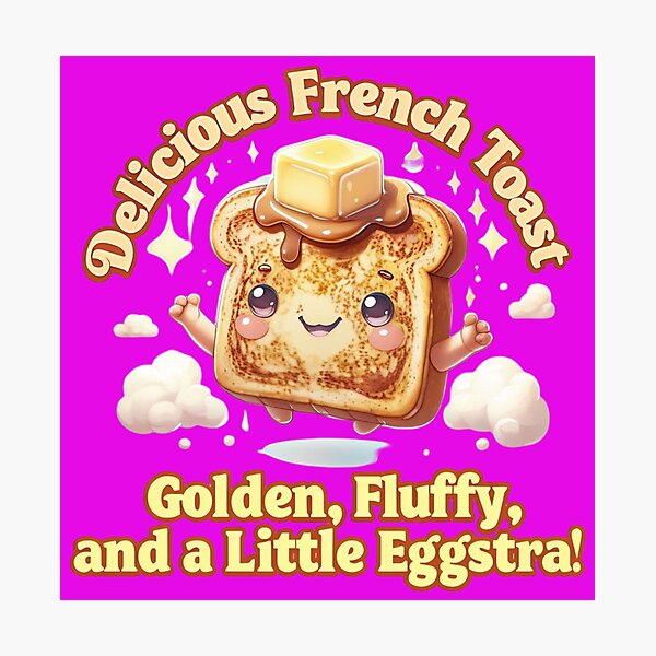 Item preview, Cute French toast design designed and sold by JennyFinns.