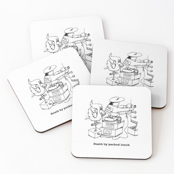 Item preview, Death by packed lunch designed and sold by Quahx.