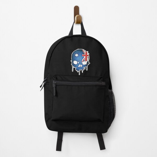 Item preview, Australian Skull Flag designed and sold by RENAGADE4LYF.