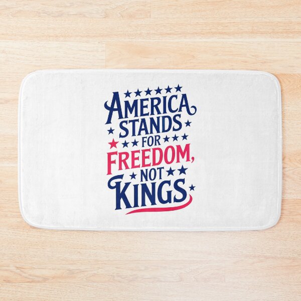Item preview, America Stands For Freedom, Not Kings: Liberty For All designed and sold by elynne9.