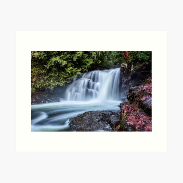Item preview, Mohun Creek Falls Vancouver Island designed and sold by LarsOlofPhoto.