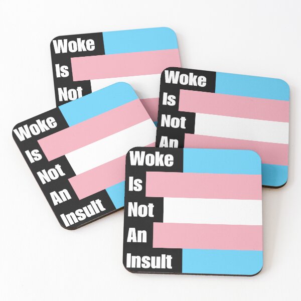 Item preview, Woke Is Not An Insult - White Text designed and sold by MAGGDDigital.