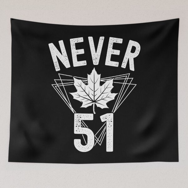 Item preview, Never 51st State Canada Flag designed and sold by tigger shop.
