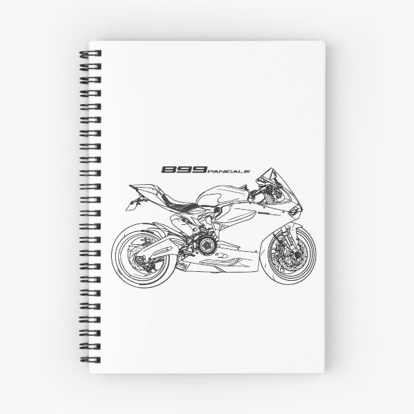 Item preview, ducati motorcycle panigale 899 line art designed and sold by sketchjuny.