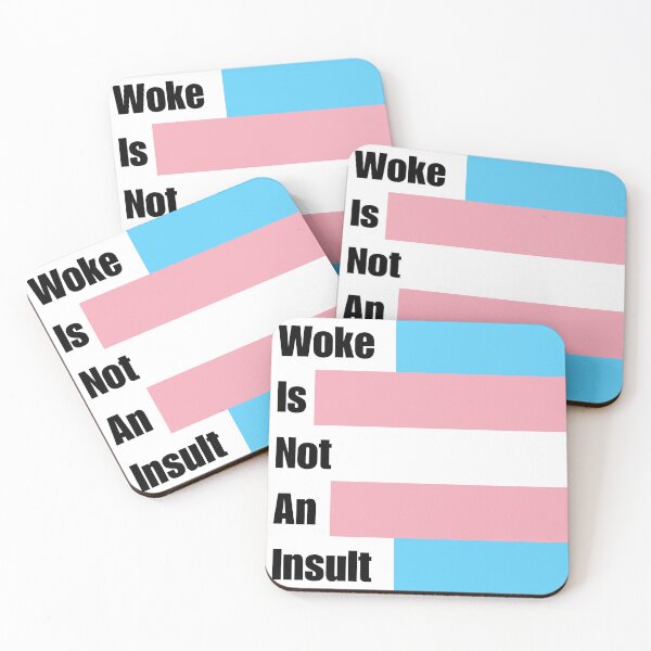 Item preview, Woke Is Not An Insult - Black Text designed and sold by MAGGDDigital.