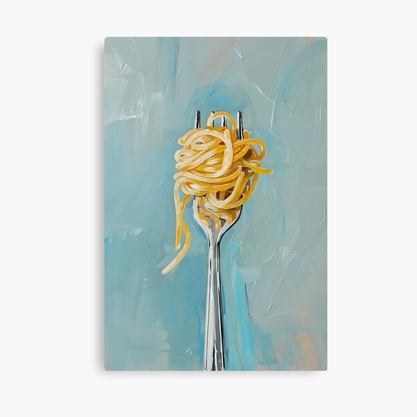 Item preview, Spaghetti Pasta on Fork designed and sold by Nova~Prints.