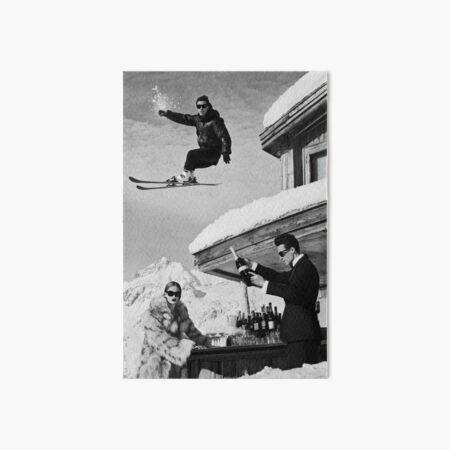 Artikel-Vorschau von Après-Ski in Schwarz und Weiß, designt und verkauft von Nova~Prints.