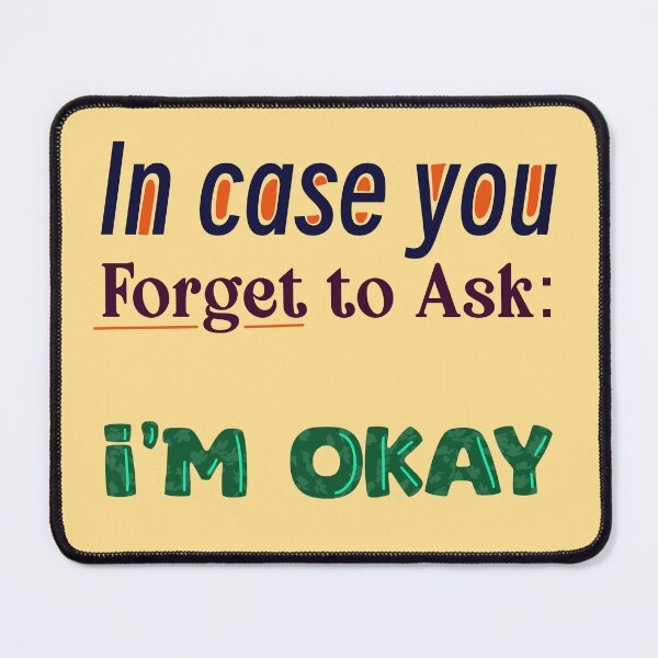 Item preview, In case you forget to ask designed and sold by Creative_verse108.