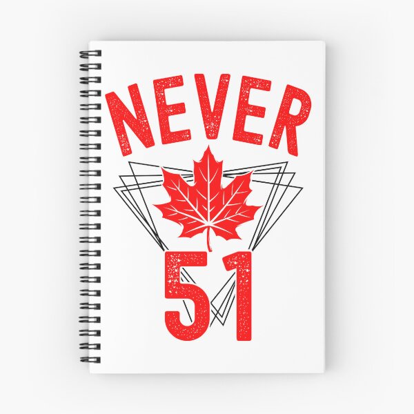 Item preview, Never 51st State Canada Flag designed and sold by tigger shop.