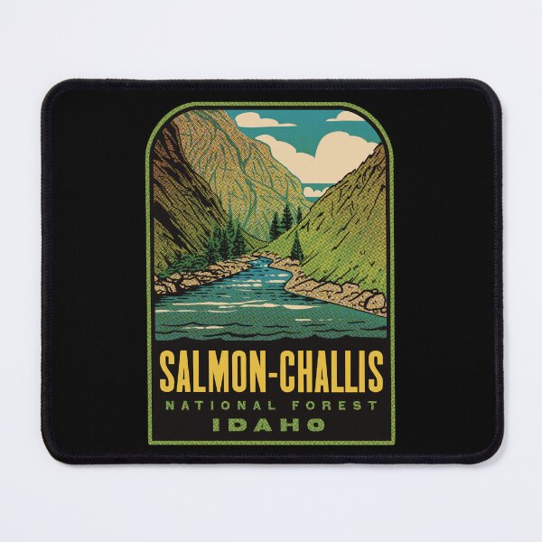 Item preview, Salmon Challis National Forest Idaho Retro designed and sold by HalpinDesign.