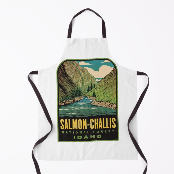 Item preview, Salmon Challis National Forest Idaho Retro designed and sold by HalpinDesign.