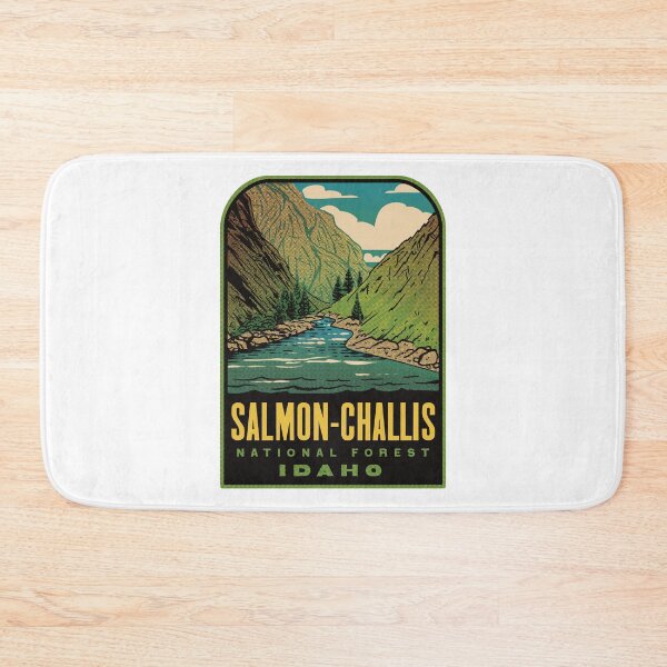 Item preview, Salmon Challis National Forest Idaho Retro designed and sold by HalpinDesign.