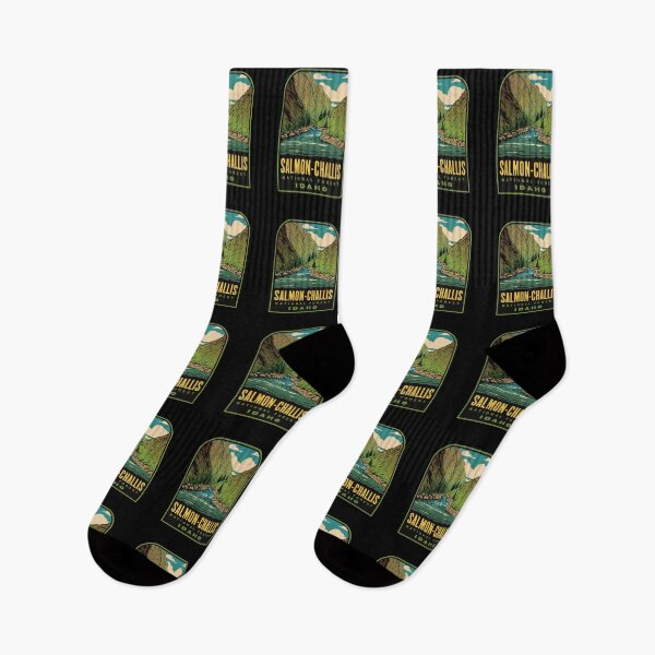 Item preview, Salmon Challis National Forest Idaho Retro designed and sold by HalpinDesign.