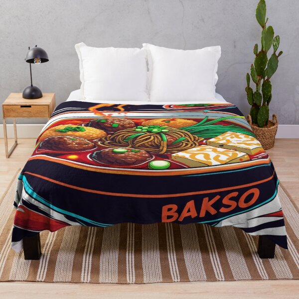 Item preview, Sizzling Bakso Bowl: Street Food Vibes designed and sold by novmasao.