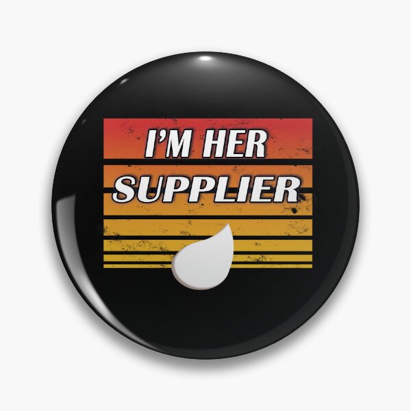 Item preview, I'm her supplier (orange distressed) designed and sold by WordyDreams.