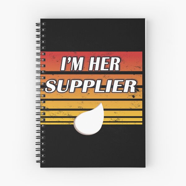Item preview, I'm her supplier (orange distressed) designed and sold by WordyDreams.