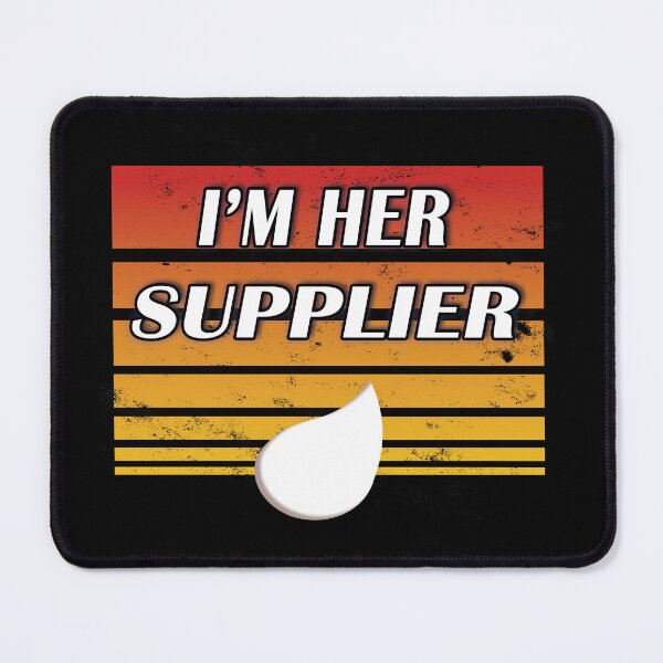 Item preview, I'm her supplier (orange distressed) designed and sold by WordyDreams.