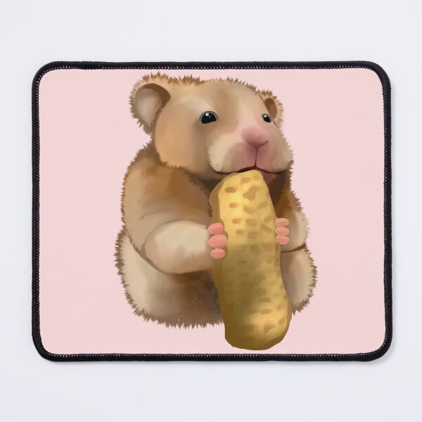 Item preview, Hamster eating peanut designed and sold by DaiChi3.