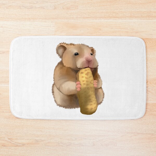 Item preview, Hamster eating peanut designed and sold by DaiChi3.