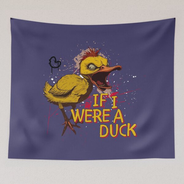 Item preview, Insane Duck designed and sold by pUNKnown.