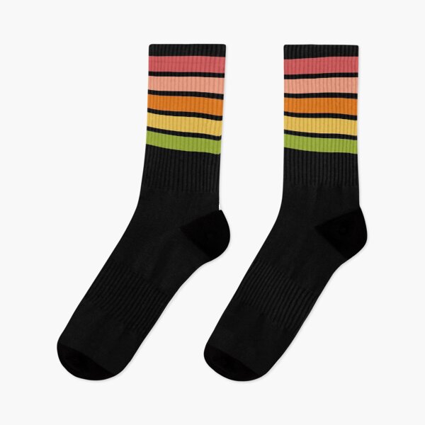 Item preview, Rainbow Sherbet Retro Stripes designed and sold by leia1191.