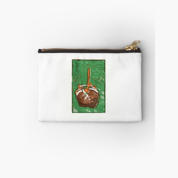 Item preview, Caramel apple block print designed and sold by ACaldwellDesign.