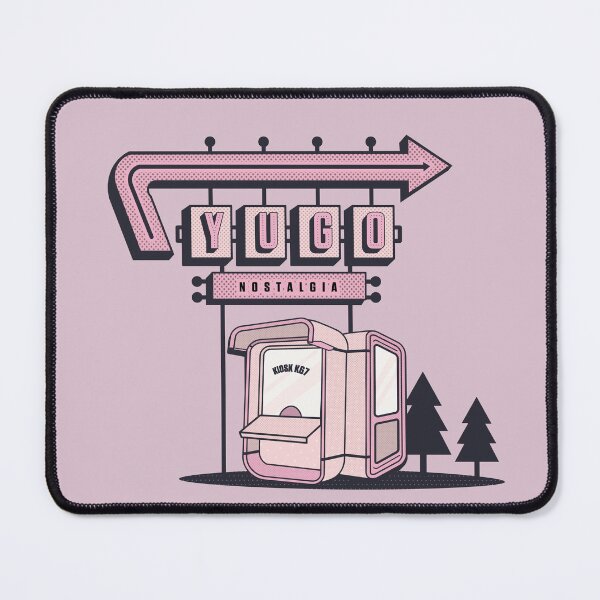 Item preview, Yugo Nostalgia Road Sign / Kiosk K67 | Ex Yu Girl Pink Kiosk | Yugoslavia Vibe designed and sold by La Nana .