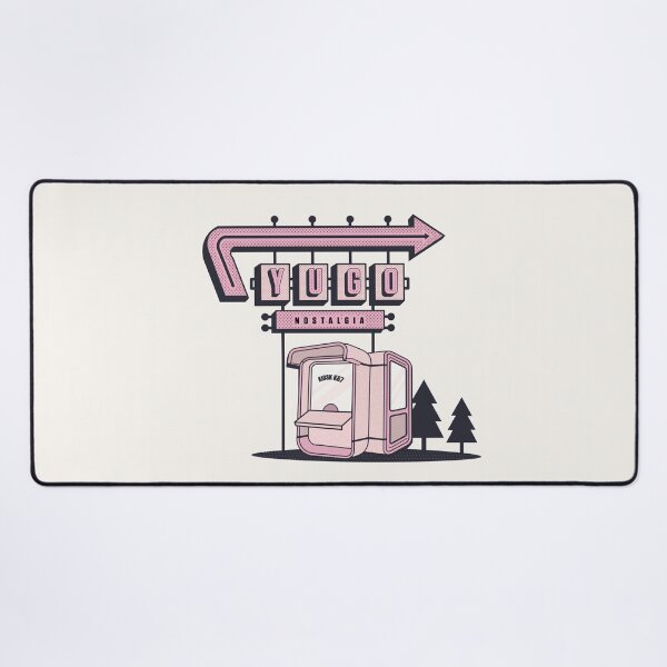 Item preview, Yugo Nostalgia Road Sign / Kiosk K67 | Ex Yu Girl Pink Kiosk | Yugoslavia Vibe designed and sold by La Nana .