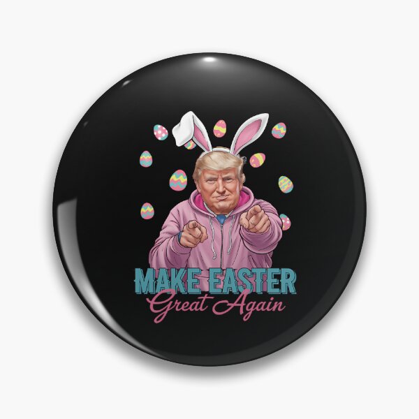 Item preview, Make Easter Great Again Funny Trump Bunny Spring Hunt Eggs   designed and sold by TalalosART.