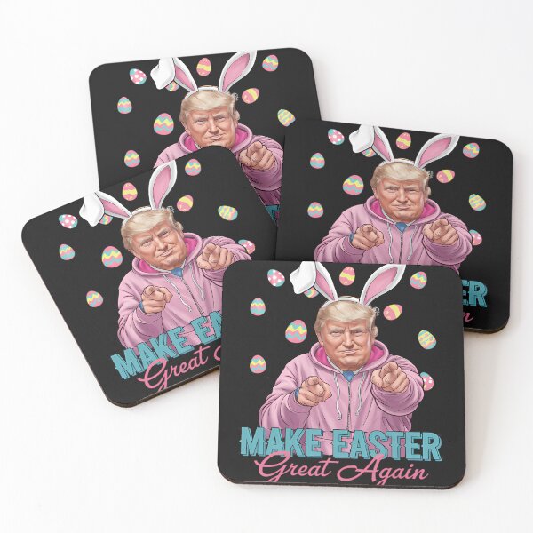 Item preview, Make Easter Great Again Funny Trump Bunny Spring Hunt Eggs   designed and sold by TalalosART.