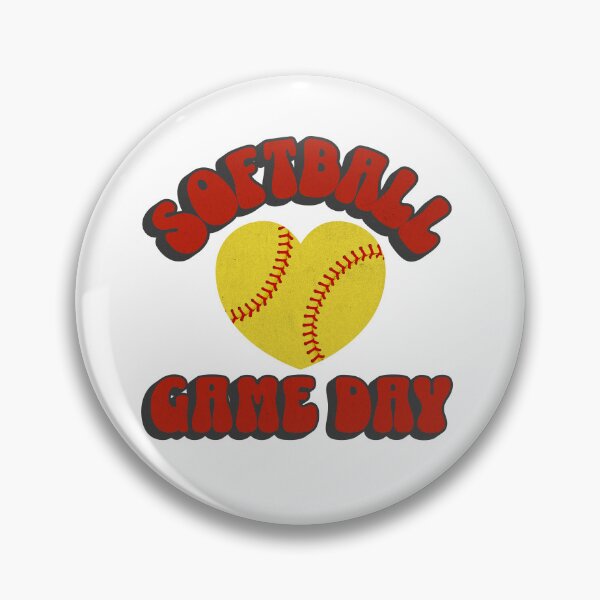 Item preview, Retro Softball Game Day designed and sold by Double7Designs.